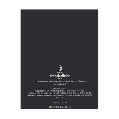 Franck Olivier Black Touch EDT 100ML Perfume Mauritius - Maulux