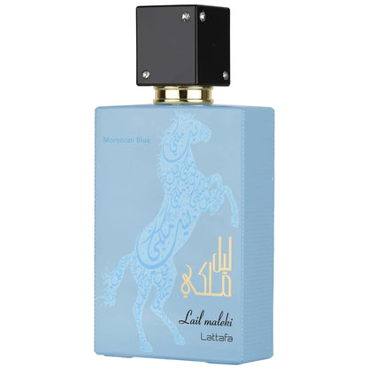  Lattafa Lail Maleki Moroccan Blue EDP 100ML Perfume Maulux
