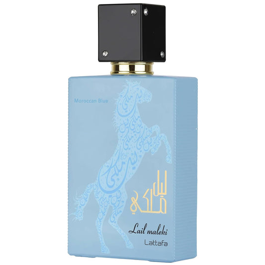  Lattafa Lail Maleki Moroccan Blue EDP 100ML Perfume Maulux
