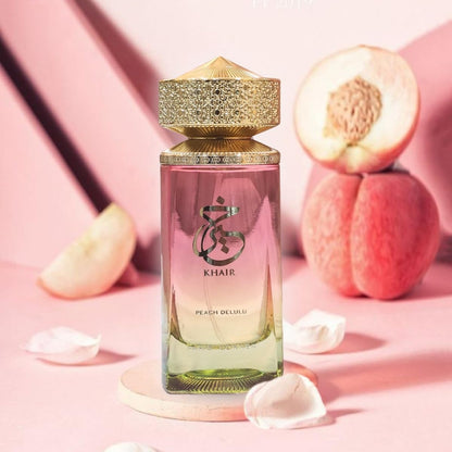 Paris Corner Khair Peach Delulu EDP 100ML Perfume Mauritius Maulux
