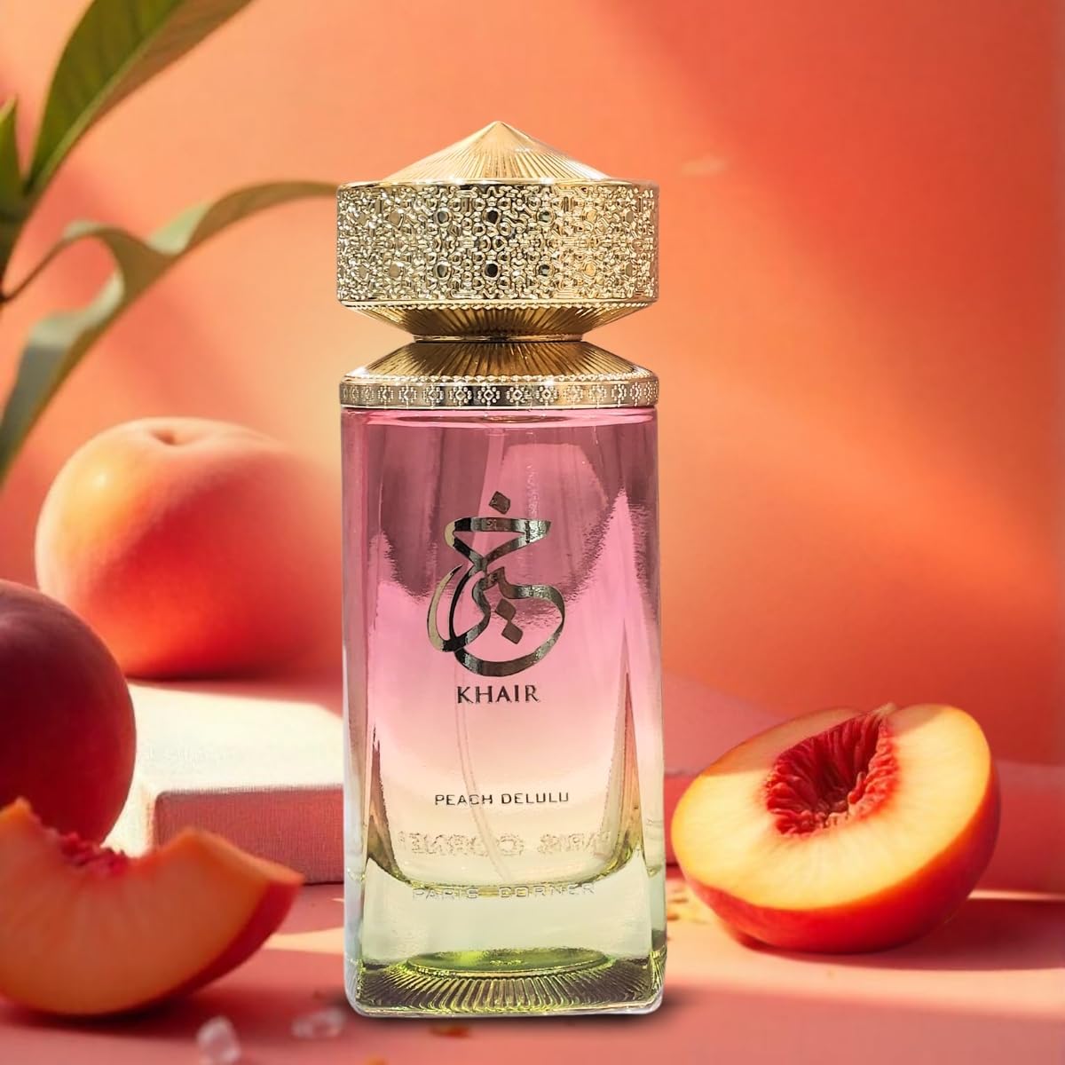 Paris Corner Khair Peach Delulu EDP 100ML Perfume Mauritius Maulux