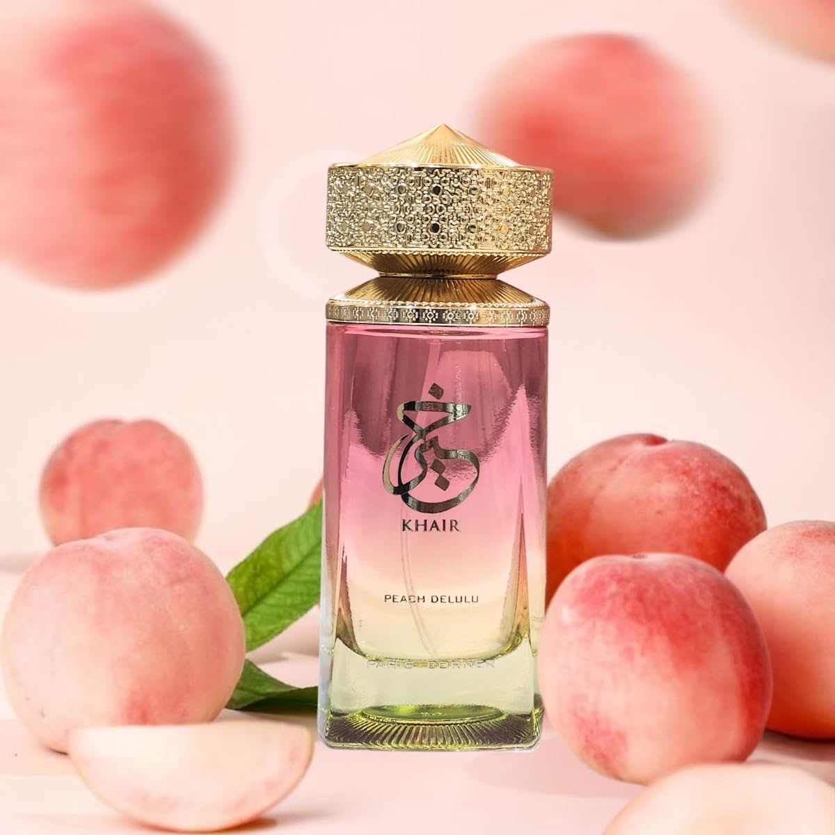 Paris Corner Khair Peach Delulu EDP 100ML Perfume Mauritius Maulux