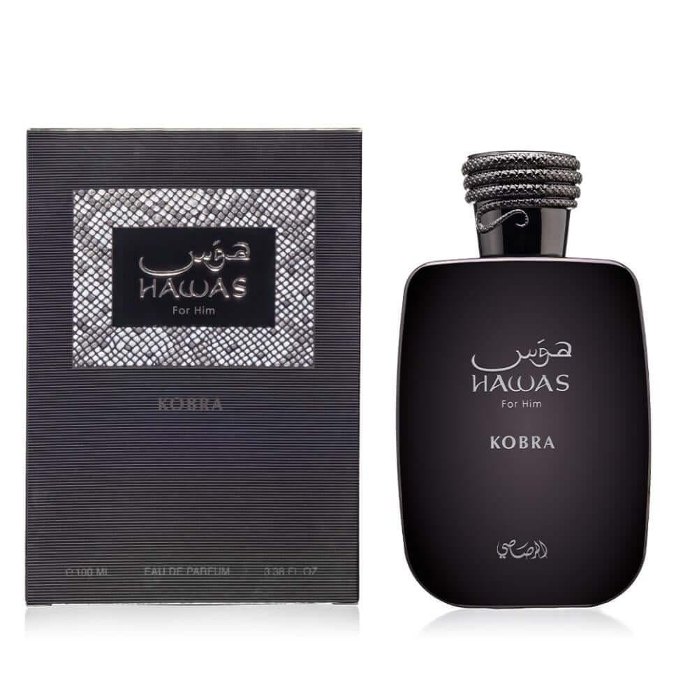 Rasasi Hawas Kobra EDP 100ML Perfume Maulux Mauritius – MAULUX