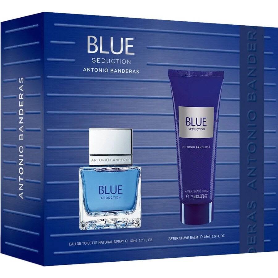 Antonio Banderas Blue Seduction Gift Set EDT 50ML + After Shave Balm 75ML