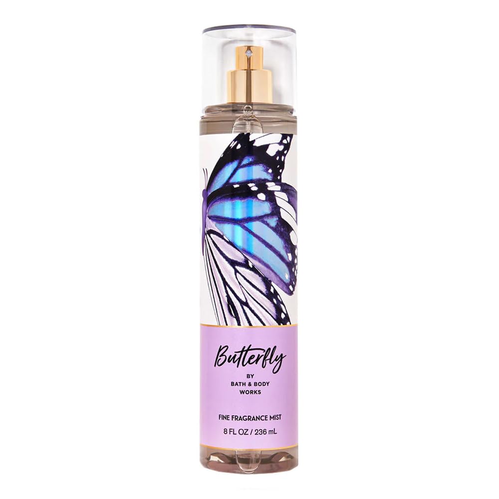 Bath & Body Works Butterfly Fragrance Mist 236ML Perfume Maulux Mauritius