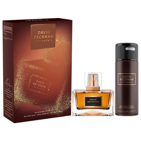 David Beckham Intimately Gift Set EDT 75ML + Deo Spray 150ML