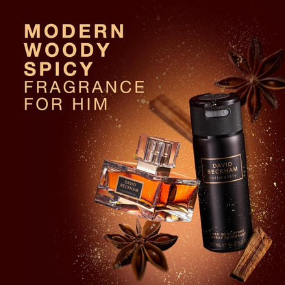 David Beckham Intimately Gift Set EDT 75ML + Deo Spray 150ML