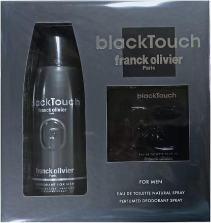 Franck Olivier Black Touch Gift Set EDT 100ML + Deodorant 250ML