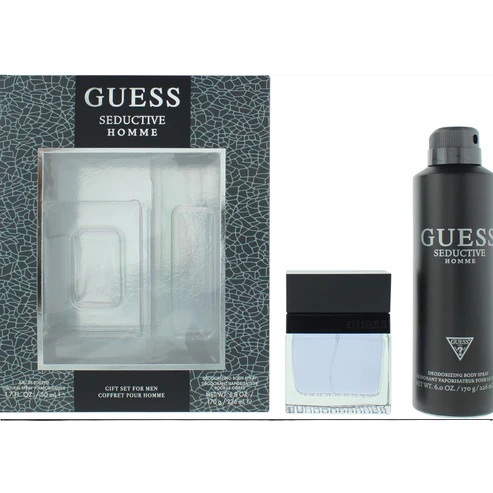 Guess Seductive Homme Gift Set EDT 50ML + Body Spray 226ML