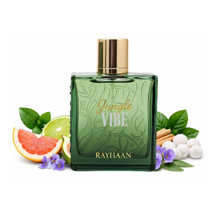 Rayhaan Jungle Vibe EDP 100ML Perfume Mauritius